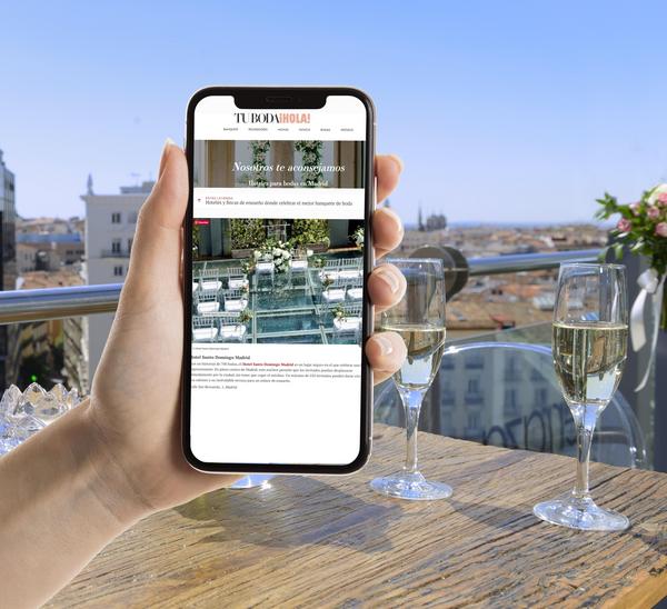 Bodas Terraza mano móvil Bodas Terraza mano móvil